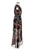 Bebe Floral Black Cocktail Dress Size 00 - photo 4