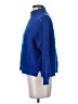 French Connection 100% Cotton Blue Turtleneck Sweater Size S - photo 5