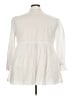 Cato 100% Elastic Ivory 3/4 Sleeve Blouse Size 26 - 28 - photo 2