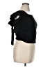 Express 100% Cotton Black Short Sleeve Top Size XL - photo 4