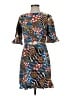Rhode Print Multi Color Blue Casual Dress Size 4 - photo 1