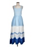 Cupshe 100% Polyester Tie-dye Blue Casual Dress Size M - photo 1