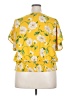 Forever 21 Plus 100% Polyester Yellow Short Sleeve Blouse Size 2X Plus - photo 2