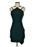 Sequin Hearts Solid Teal Cocktail Dress Size 1 - photo 1