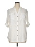 Premise Studio Ivory 3/4 Sleeve Button-Down Shirt Size XL - photo 1