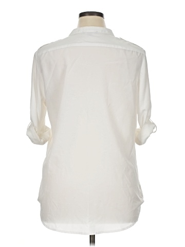 Premise Studio 3/4 Sleeve Button-Down Shirt (view 2)