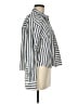 Veronica Beard Stripes Ivory Long Sleeve Button-Down Shirt Size 8 - photo 4