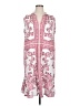 MICHAEL Michael Kors Paisley Pink Casual Dress Size 1X - photo 1