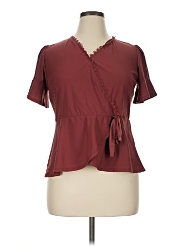 Lavish Short Sleeve Blouse (view 1)