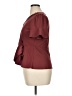 Lavish Burgundy Short Sleeve Blouse Size XL - photo 5