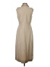 Ann Taylor Stripes Tan Casual Dress Size 4 Petite - photo 2
