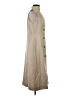 Ann Taylor Stripes Tan Casual Dress Size 4 Petite - photo 4
