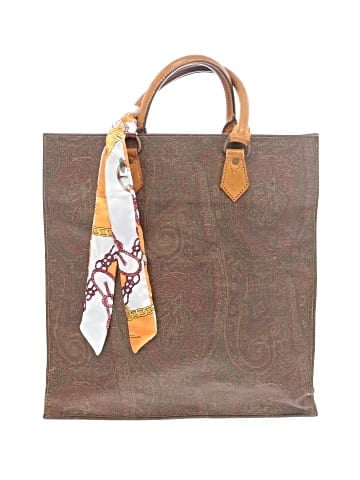 ETRO Leather Tote (view 1)