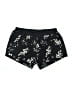Unbranded 100% Polyester Print Black Athletic Shorts Size L - photo 1