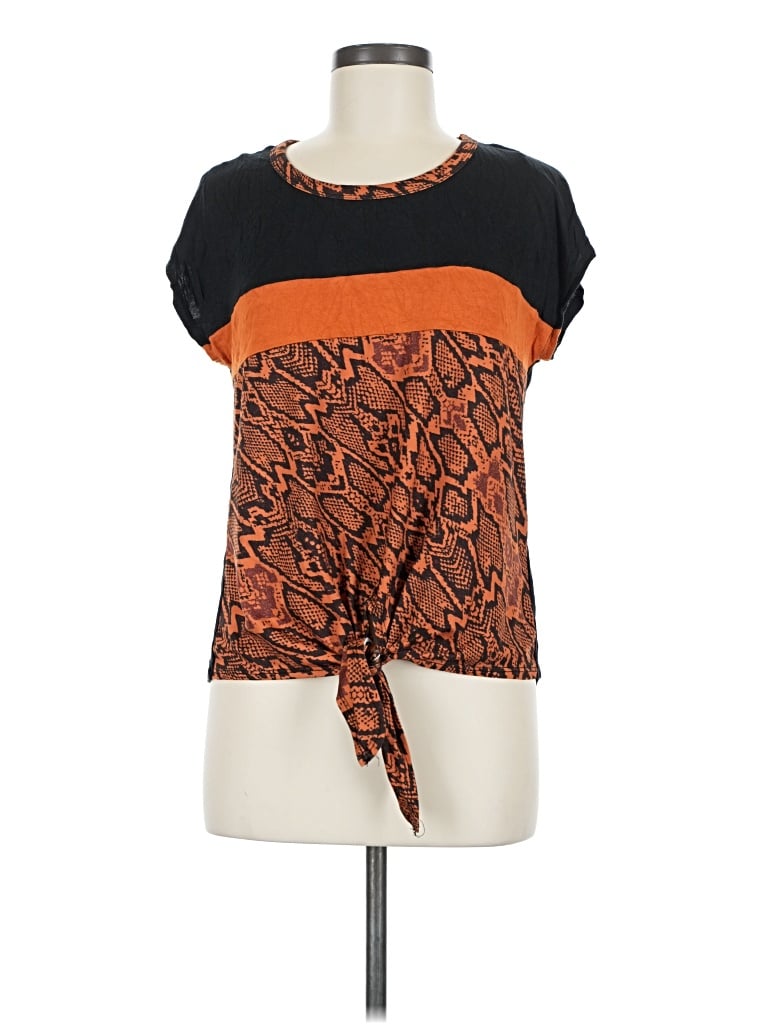 Pre-owned Self Esteem Short Sleeve T-shirt In Orange