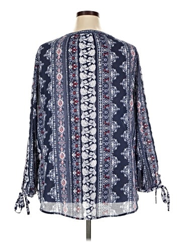 Liz Claiborne Long Sleeve Blouse (view 2)