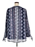 Liz Claiborne 100% Polyester Blue Long Sleeve Blouse Size 2X - photo 2