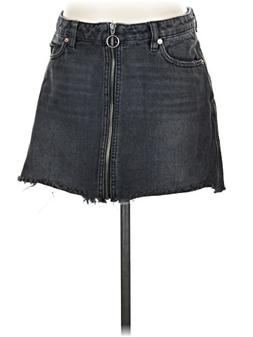 We the Free Denim Skirt (view 1)
