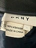 DKNY 100% Viscose Black Coat Size S - photo 6