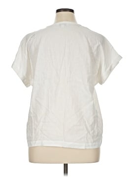 Calligraphie Short Sleeve Blouse (view 2)