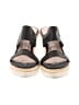 Stuart Weitzman Black Wedges Size 9 1/2 - photo 2