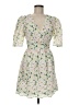 Adelyn Rae Floral Ivory Cocktail Dress Size M - photo 1
