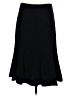 Focus 2000 Solid Black Formal Skirt Size 8 - photo 1