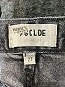 AGOLDE 100% Cotton Chevron-herringbone Gray Jeans Size 27 waist - photo 7