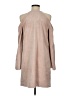 BCBGMAXAZRIA Solid Tan Casual Dress Size M - photo 2