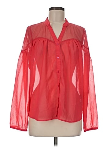 Charlotte Russe Long Sleeve Blouse (view 1)
