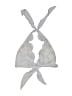 Unbranded Silver Swimsuit Top Size M - photo 1