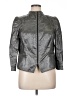 Carlisle 100% Polyester Metallic Silver 3/4 Sleeve Top Size 14 - photo 1