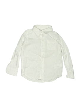 Janie And Jack Long Sleeve Button Down Shirt