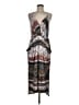 BCBGeneration Print Silver Cocktail Dress Size M - photo 1