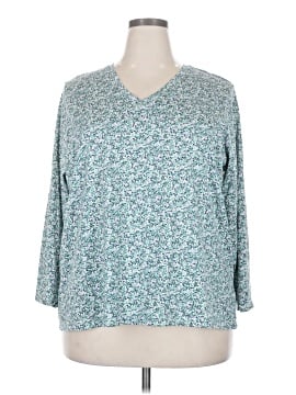 Lands' End 3/4 Sleeve T-Shirt (view 1)