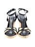 Burberry Silver Black Wedges Size EU 39 - photo 2