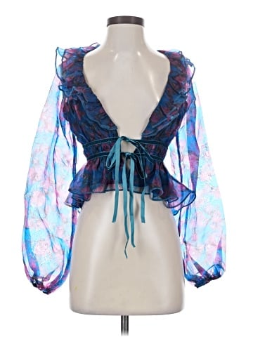 Dee Elly 3/4 Sleeve Blouse (view 1)