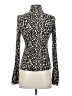 Tory Burch 100% Silk Animal Print Ivory Long Sleeve Silk Top Size XS - photo 2