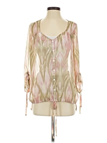 MiracleBody 3/4 Sleeve Blouse (view 1)