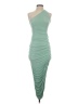 Shein Solid Green Cocktail Dress Size 4 - photo 1