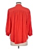 Chico's 100% Polyester Red 3/4 Sleeve Blouse Size Med (1) - photo 2