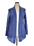 Rhonda Shear 100% Polyester Blue Cardigan Size XL - photo 1