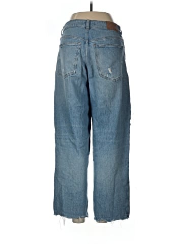 Madewell The Curvy Perfect Vintage Wide-Leg Crop Jean in Hallstead Wash (view 2)