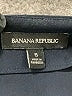 Banana Republic 100% Polyester Blue Black Short Sleeve Blouse Size S - photo 7