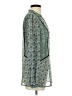 Love 21 Green Long Sleeve Blouse Size S - photo 4