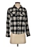 Stoic Plaid Black Long Sleeve Button-Down Shirt Size S - photo 1