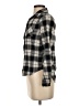 Stoic Plaid Black Long Sleeve Button-Down Shirt Size S - photo 5