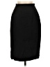 Adrienne Vittadini Solid Black Wool Skirt Size 4 - photo 1