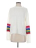 Fantastic Fawn 100% Acrylic Color Block White Pullover Sweater Size S - photo 1