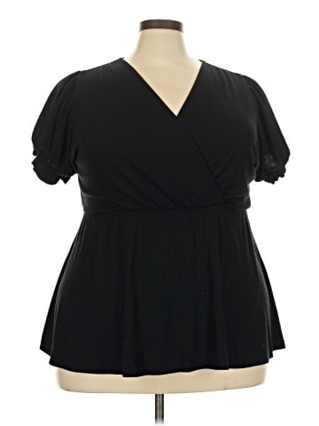 Torrid Short Sleeve Blouse (view 1)